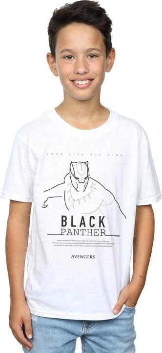 Produktbild Black Panther Long Live The King TShirt Jungen (140, 146)