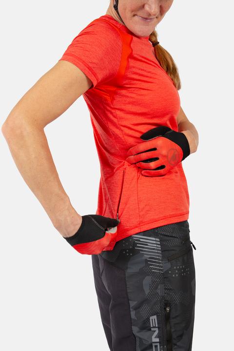 Actual product image Endura Ladies SingleTrack Jersey (short sleeve) (XS)