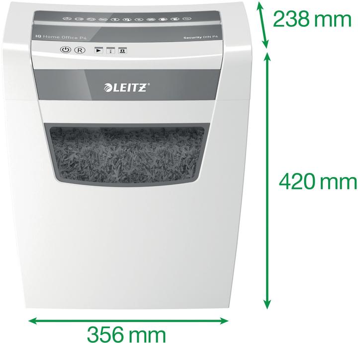 Actual product image Leitz IQ Home Office 8009-00-00, P-4 (Particle cut)