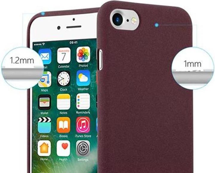 Actual product image Cadorabo TPU Frosted Cover (Apple iPhone 7, Apple iPhone SE (2nd Gen))