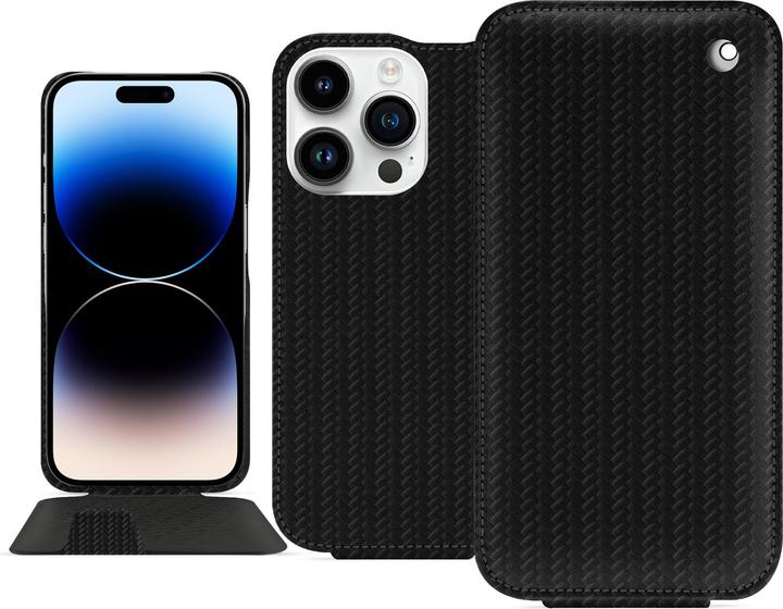 Actual product image Noreve Vertical leather shell (Apple iPhone 15 Pro)