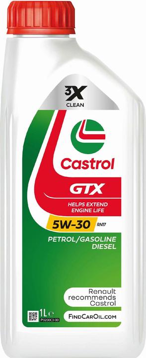 Actual product image Castrol GTX 5W-30 (1 l, SAE 5W-30)
