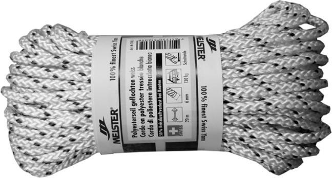 Image du produit Meister Corde en polyester tressée 5mm (20 m)