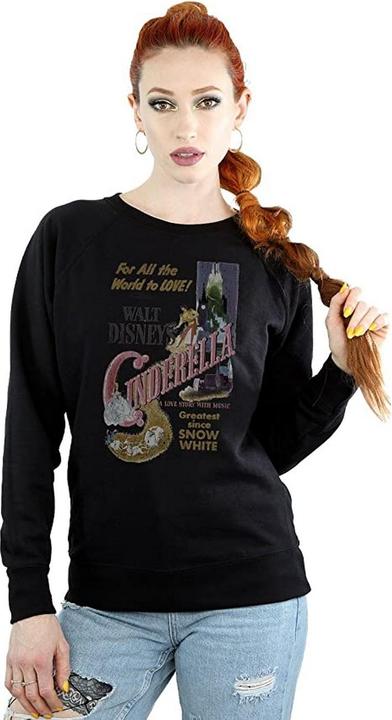 Actual product image Cinderella Womens/Ladies Poster Sweatshirt (XXL)