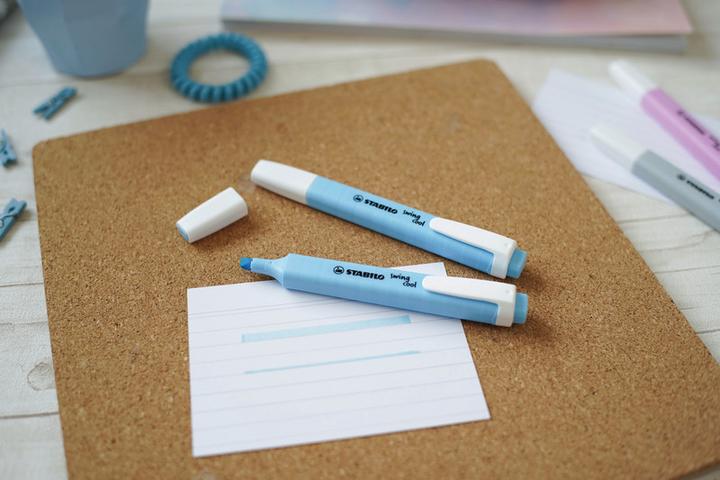 Produktbild STABILO swing cool Pastel Textmarker (Hellblau, 4 mm, 1 x)