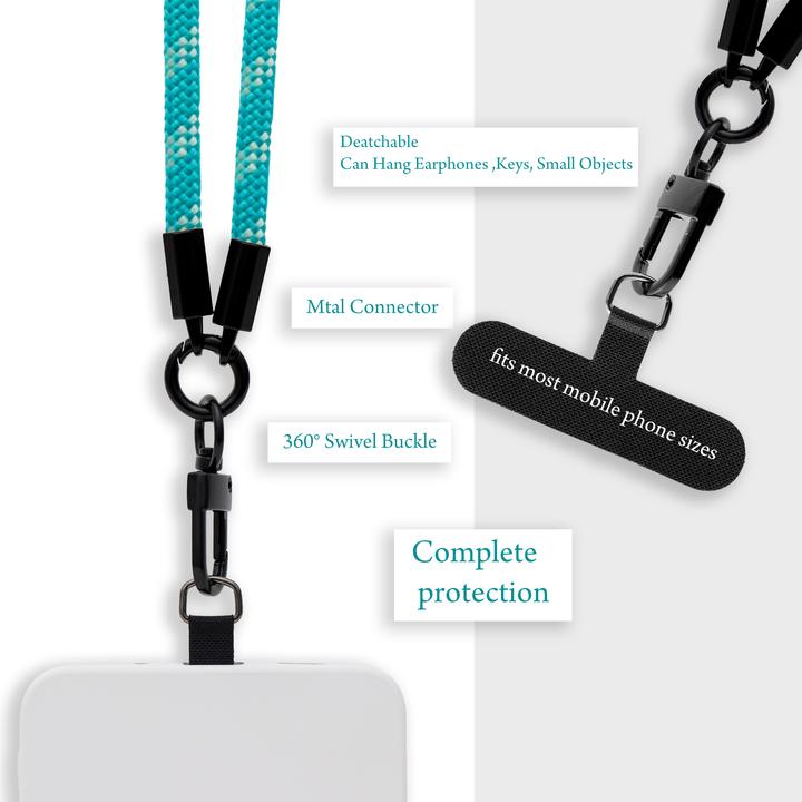 Actual product image Cadorabo Chain case for Huawei ASCEND P7 MINI necklace cover adjustable