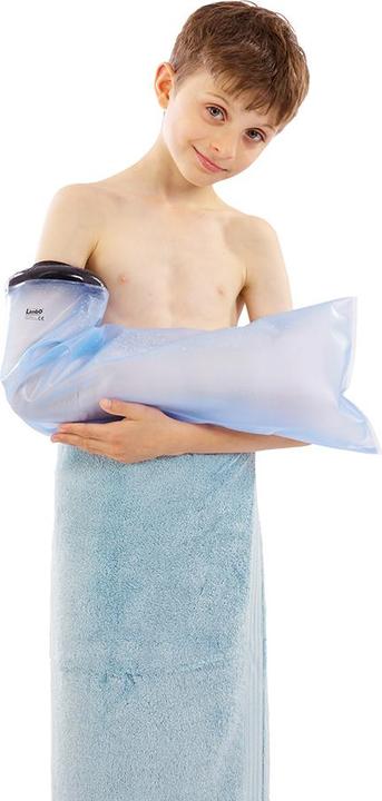 Image du produit Limbo Protège-bain pour enfants de 8 à 10 ans longueur du bras 55 cm (Litière)
