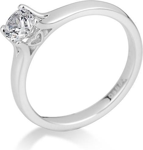 Actual product image Breuning 4 prong set from 0.40 ct. (56, 750/18 K Gold)