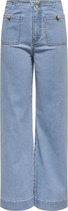 Image du produit Only ONLMADELINE Hohe Taille Weiter Beinschnitt Jeans Jeans mit weitem Bein (32)