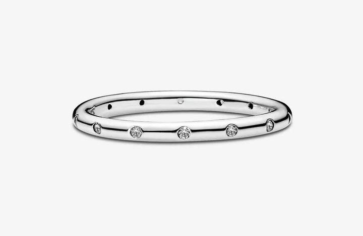 Actual product image Pandora droplet (56, 925 Silver)