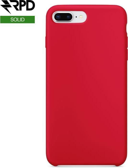Image du produit RPD iPhone 7/8 Plus - Solid Silicone Case Rot (Apple iPhone 7 Plus, Apple iPhone 8 Plus)