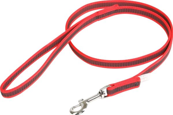Immagine prodotto Julius-K9 Guinzaglio gommato con passante rosso - grigio taglia 1 (1, Cane, Sport cane)