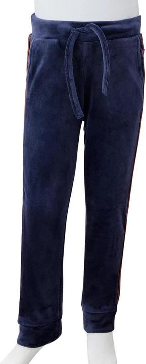 Image du produit VidaXL Pantalon de survêtement enfant Bleu marine 92,Matière : 94% Polyester (92)