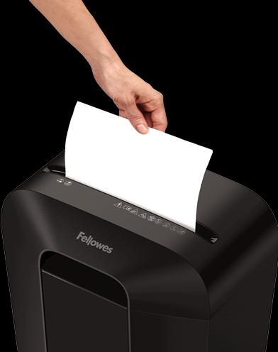 Actual product image Fellowes Powershred LX41 P-4 document shredder, 8 pages (Particle cut)