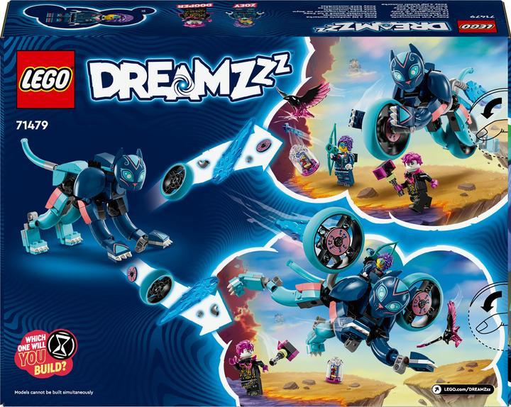 Actual product image LEGO Zoey's cat motorbike (71479, LEGO Dreamzzz)