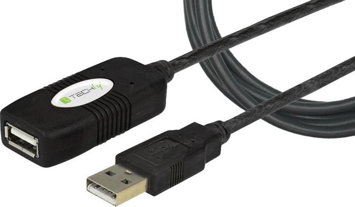 Produktbild Techly USB 2.0 Aktive Verlängerung, Hi-Speed (10 m, USB 2.0)