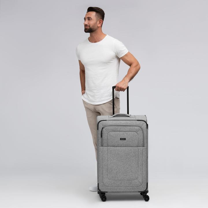 Image du produit Redolz Essentials 12 LARGE Trolley 4 roues 79 cm avec soufflet d'extension (98 l, XL (à partir de 115l))