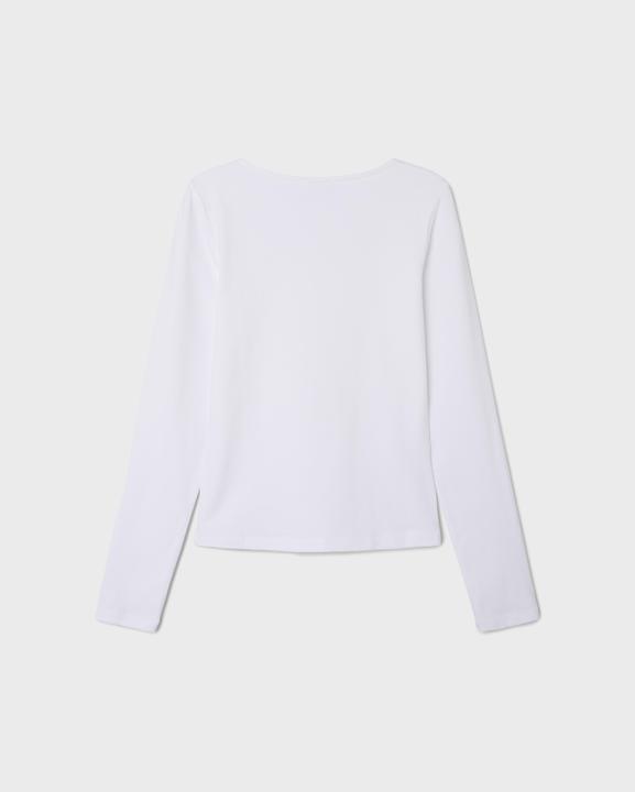 Actual product image Name it Nlfnove Ls Deep O-Neck Short Top Noos (146)