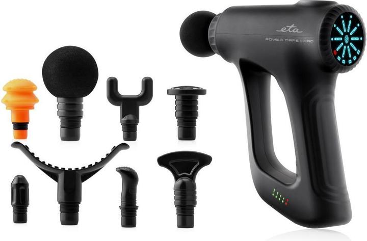 ETA Massage Gun | 266090000 PowerCare Pro | Number of massage zones 3 | Number of power levels 10 | Blac