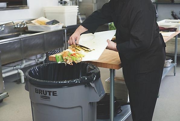 Image du produit Rubbermaid Conteneur universel, rond (121 l)