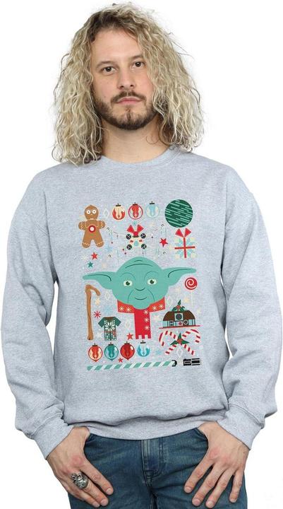 Image du produit Star Wars - Sweat YODA CHRISTMAS - Homme (M)