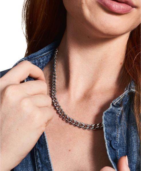 Actual product image Fossil Jewelry (Stainless steel, 48 cm)