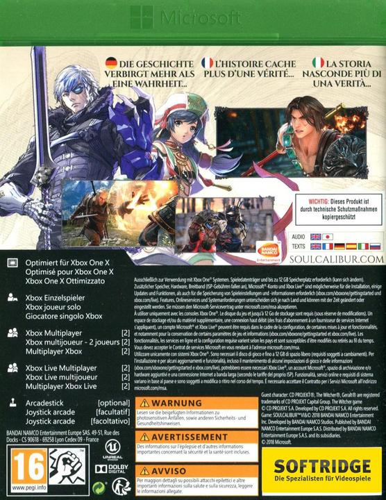 Produktbild Bandai Namco Soulcalibur 6 (Xbox One X, Xbox Series X, Multilingual)
