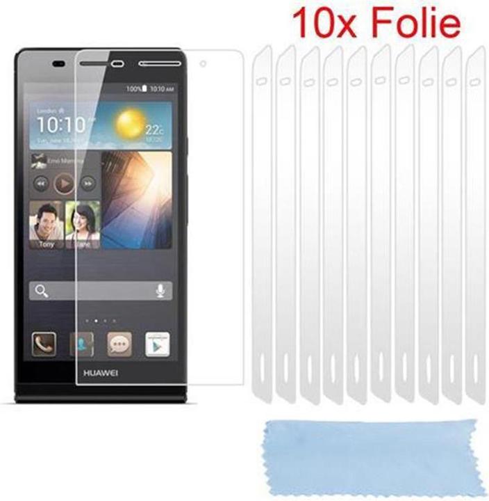 Actual product image Cadorabo 10x protective film (1 Piece, Huawei Ascend P6)