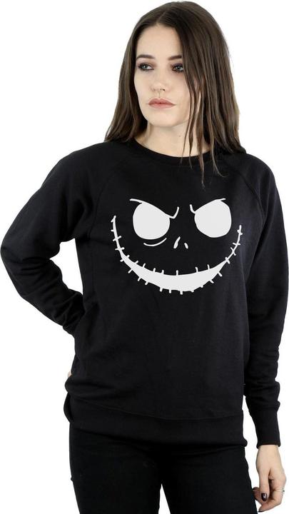 Immagine prodotto Disney Nightmare Before Christmas Jack's Face Bold Felpa Donna (S)