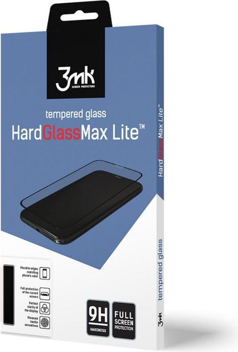 Actual product image 3MK Hardglass Max Lite screen protector (1 Piece, Xiaomi Redmi Note 10 Pro)
