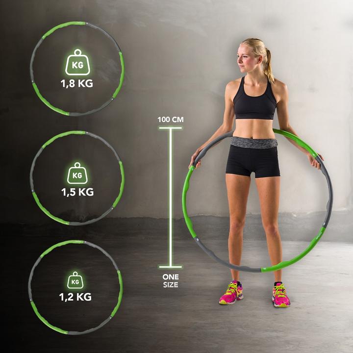 Actual product image Tunturi Fitness Hula Hoop Ring (100 cm, 1500 g)