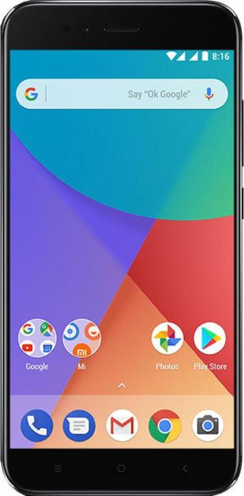 Xiaomi Wed A1 (64 GB, Black, 5.50", Hybrid Dual SIM, 12 Mpx, 4G)