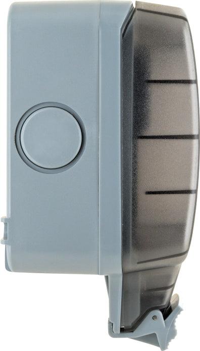 Actual product image Schwaiger Outdoor socket outlet IP66 1-fold Schuko flush-mounted socket outlet