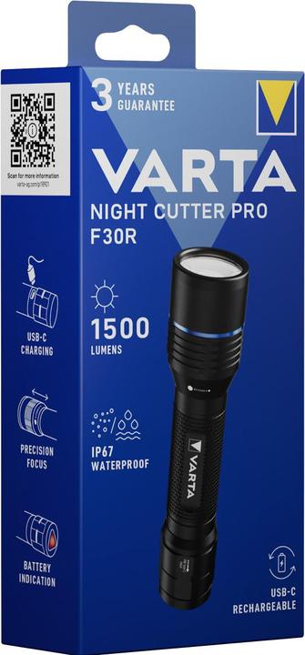 Actual product image Varta Night Cutter Pro F30R* (1000 lm)