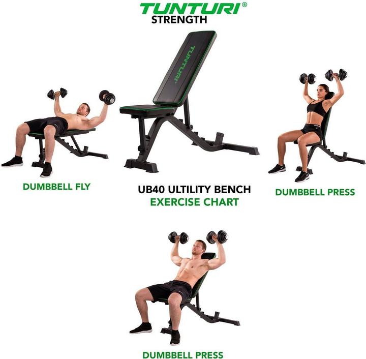 Actual product image Tunturi Multibank Utility Bench UB40