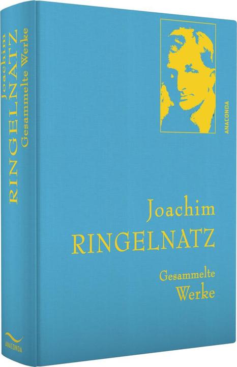 Actual product image Gesammelte Werke (Iris®-LEINEN mit goldener Schmuckprägung) (German, Joachim Ringelnatz, 2015)