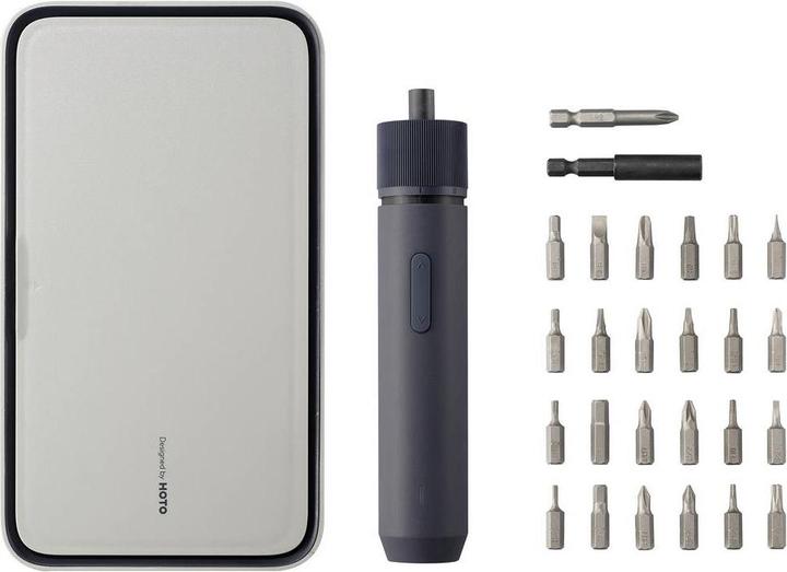 Actual product image Hoto QWLSD011 (Tri-wing, Pozidriv cross recess (PZ), 3-edge, Sorceress, Square, Port, Torx (TX), Phillipps cross recess (PH))
