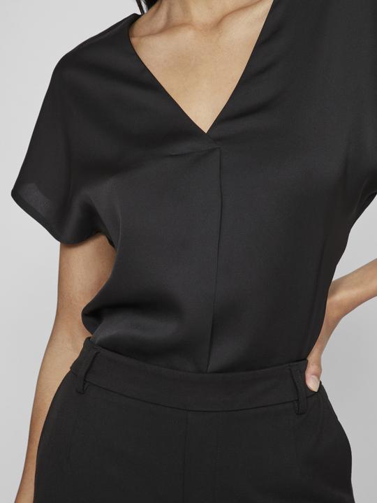 Actual product image Vila V-neck top with short sleeves (34)