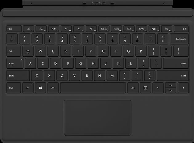 Productafbeelding Microsoft Surface Pro (12.30", Intel Core M3-7Y30, 4 GB, 128 GB)
