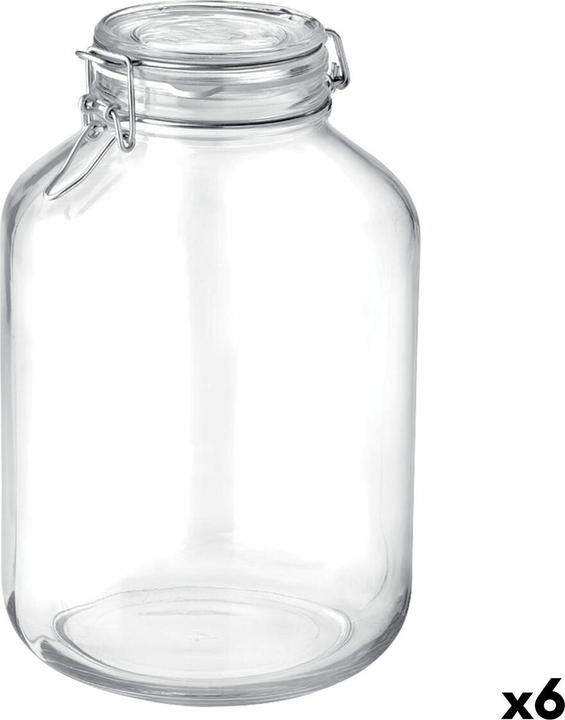 Produktbild Bormioli Rocco Patentglas Fido Bormioli 5 ltr Ø17.5x28 cm,6 stk/krt (6 Stk., 5 l)