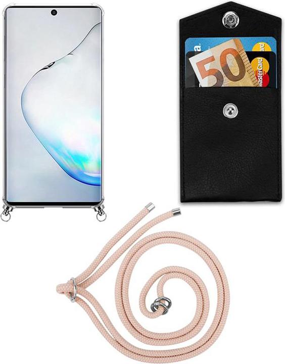 Produktbild Cadorabo TPU Handy Kette SILBER Cover