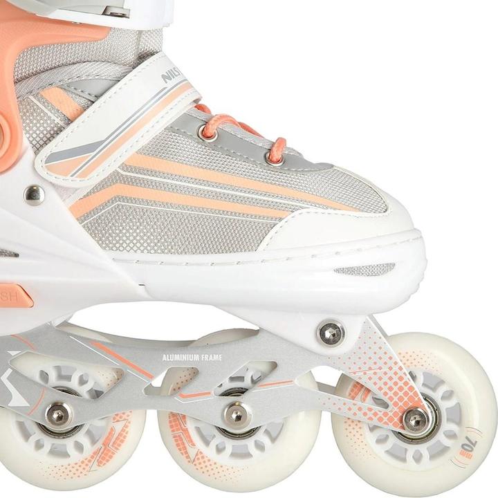 Immagine prodotto Nils NH18190 2in1 BIANCO E ROSA TAGLIA M. S(29-33) PATTINI INLINE CON DIM. TUL. HOCKEY SU GHIACCIO (29, 30, 31, 32, 33)