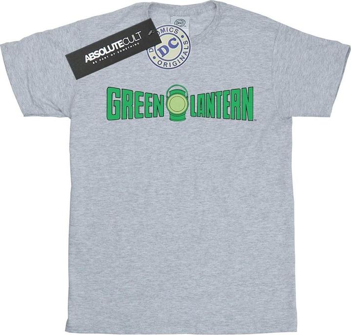 Immagine prodotto Green Lantern Text Logo Maglietta Uomo (XXL)