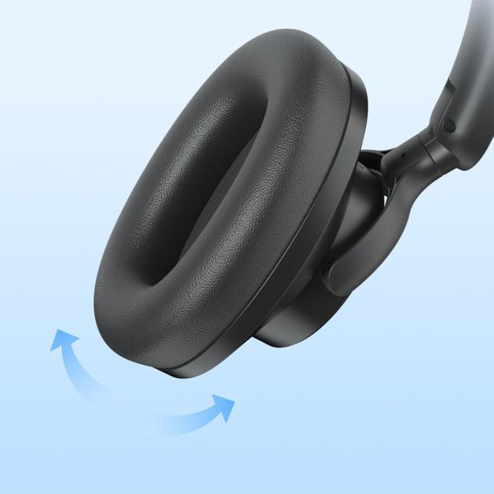 Immagine prodotto Tronsmart Sounfii Q20 ANC On-Ear Bluetooth 5.3 Wireless Headphones - Black (ANC, 60 h, Cablato, Senza fili)