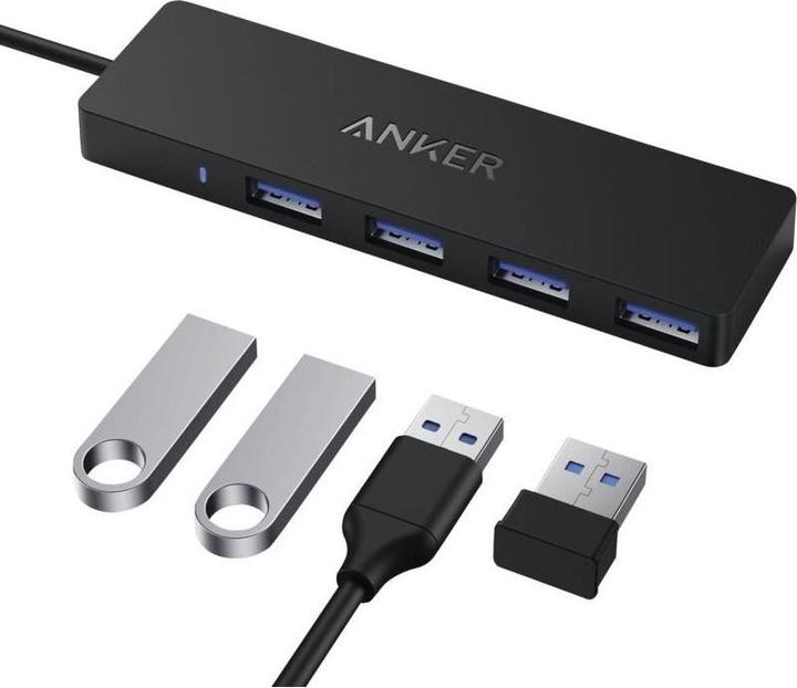 Immagine prodotto Anker Data Hub 4-in-1 (USB-C, 4 Porti)