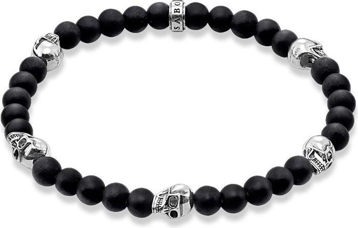 Immagine prodotto Thomas Sabo Bracciale teschio (19 cm, Argento)