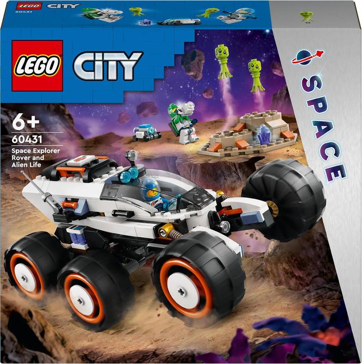 Produktbild LEGO Weltraum-Rover mit Ausserirdischen (60431, LEGO City)
