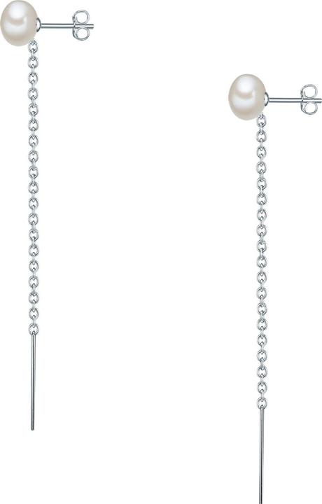 Produktbild Valero Pearls Damen Sterling Silber Süsswasser-Zuchtperlen silber - 24443 (925er Silber)