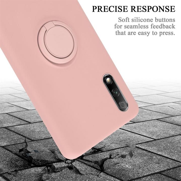 Image du produit Cadorabo TPU Liquid Ring Silicone Case Cover (Honor 9X)