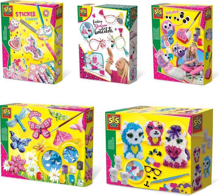Produktbild Ses Craft kit glitter - Hobby Girls